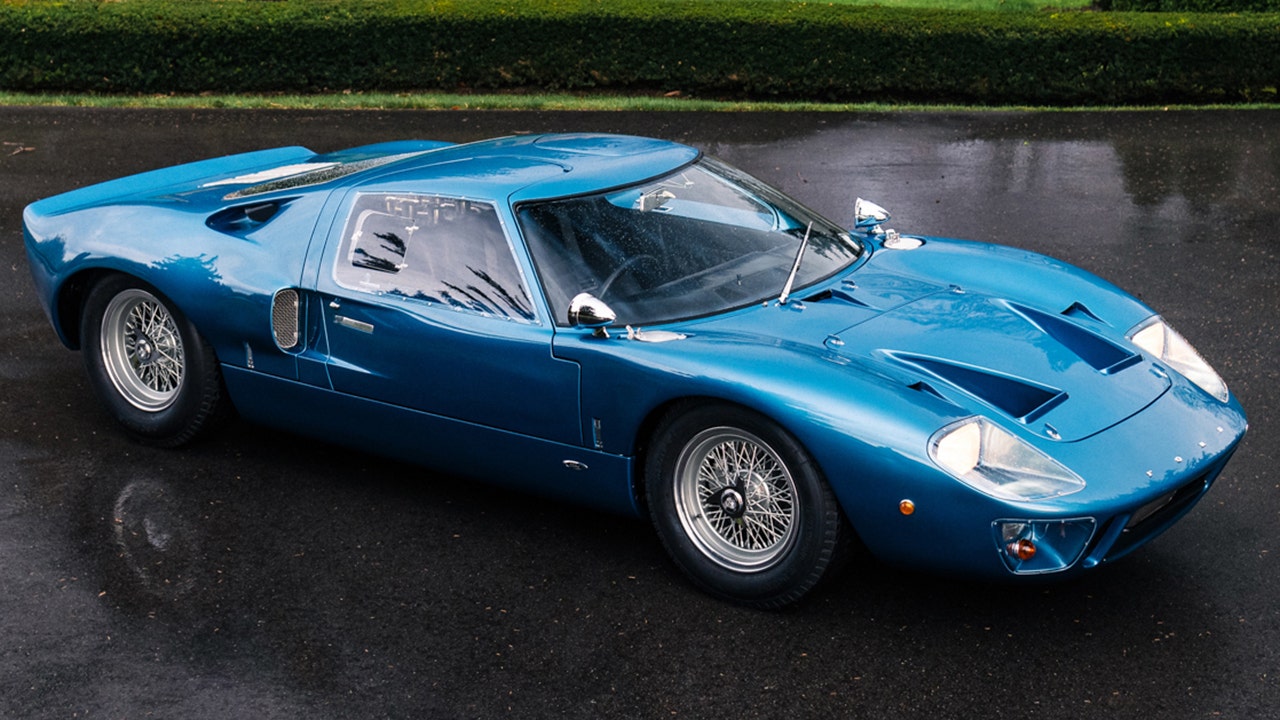 Rare, stunning and legendary 1966 Ford GT40 MkI hits auction, estimated value up to M