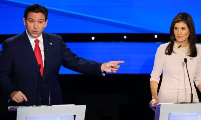 Trump wasn't there to defend himself, but comes away relatively unscathed in DeSantis-Haley Iowa debate