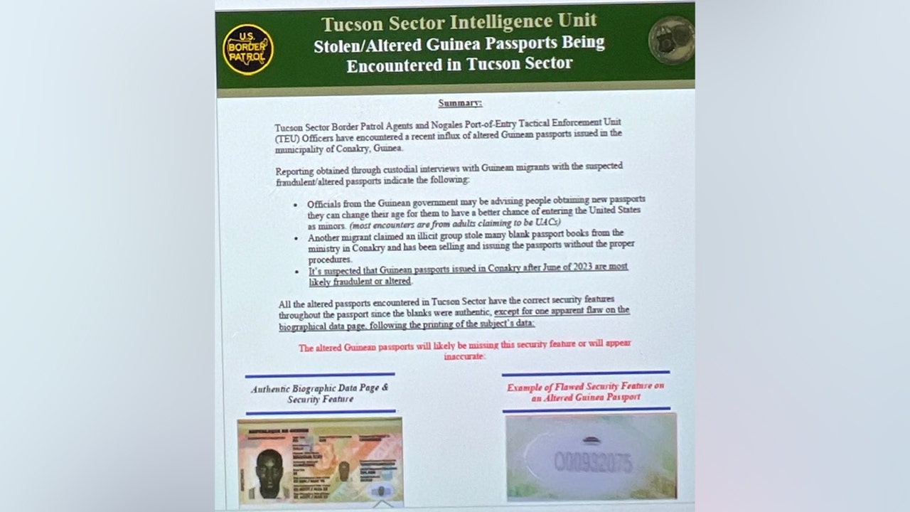 Illegal immigrants using fake passports to pose as minors when crossing US-Mexico border