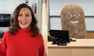 Internet left baffled by Governor Gretchen Whitmer's 'Professor Potato' video about community college