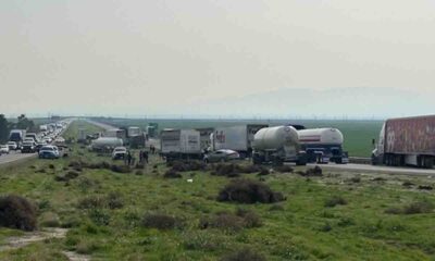 35-vehicle pileup along I-5 in Southern California leaves at least 2 dead, 9 injured