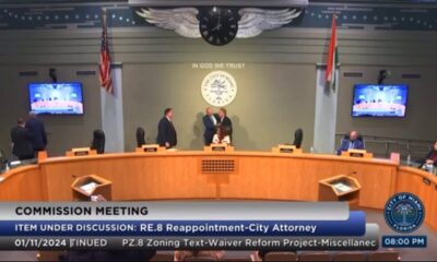 Florida commissioners appear to nearly brawl during heated City Hall meeting, livestream shows