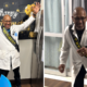 Texas doctor goes viral on TikTok for skating through the hospital halls to celebrate his retirement