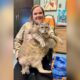 28-pound cat rescued by animal shelter goes viral before finding forever home