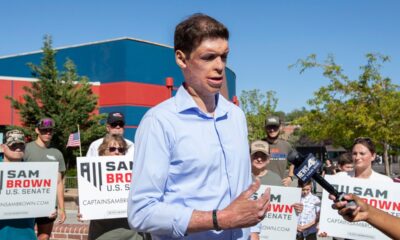 GOP frontrunner Sam Brown in crosshairs after skipping Nevada Senate debate