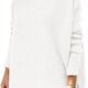 ANRABESS Women’s Turtleneck Oversized 2023 Long Batwing Sleeve Spilt Hem Knit Tunic Pullover Sweater Tops