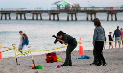 Girl buried alive while digging sand hole in Florida, brother injured