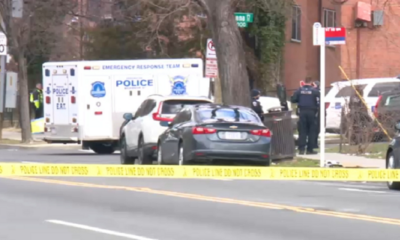 Suspect in custody after hours-long barricade, 3 Washington, DC police officers shot