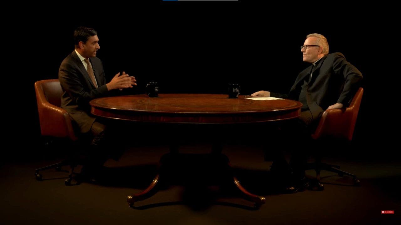 Rep Ro Khanna, Bishop Barron clash on abortion, find common ground on religious liberty and immigration