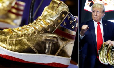 Trump sparks emotional reactions from crowd in surprise visit to sneaker convention