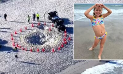 Family of 7-year-old girl killed in sand accident on Florida beach details moment hole collapsed