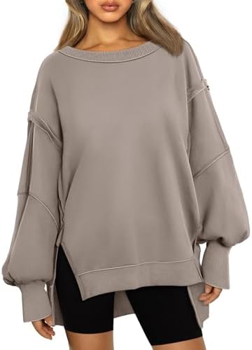 AUTOMET Womens Oversized Crewneck Sweatshirts Casual Long Sleeve Shirts Loose Fit Hoodies 2024 Winter Outfits Fashion Clothes