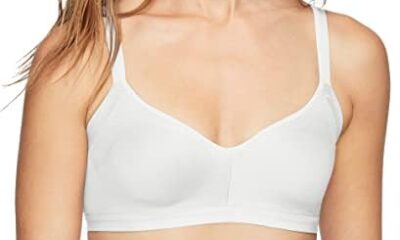 Warner’s Women’s Easy Does It® Underarm-smoothing With Seamless Stretch Wireless Lightly Lined Comfort Bra Rm3911a