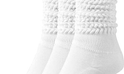 BomKinta Slouch Socks Women Thigh High Boot Socks Soft Scrunch Socks Size 5-11