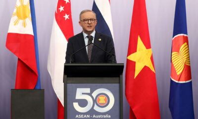 Australia's prime minister voices concerns over South China Sea disputes at Southeast Asian summit