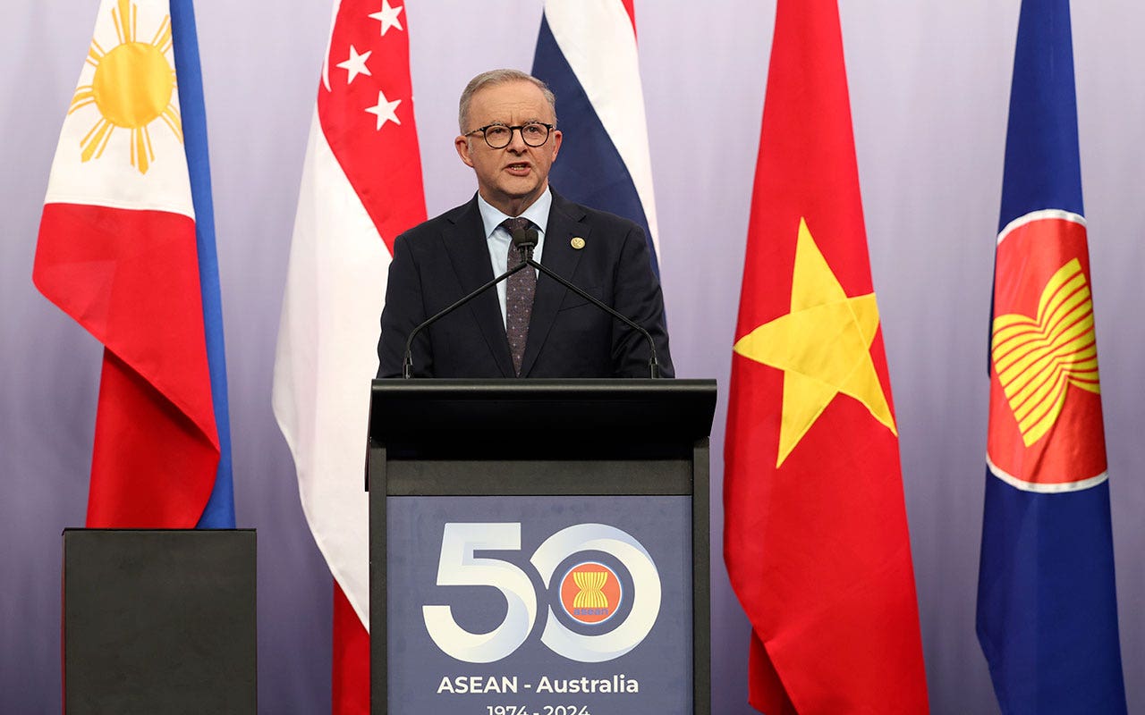 Australia's prime minister voices concerns over South China Sea disputes at Southeast Asian summit