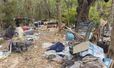 Debris from Austin homeless encampment falling into creek: ‘Insanity’