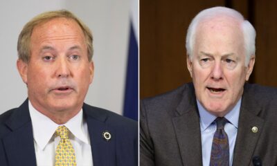 Texas AG Paxton teases primary challenge to Cornyn as senator announces leadership bid