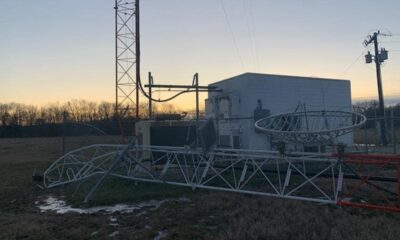 2 in Oklahoma accused of toppling country radio station tower to steal 0 in copper