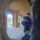 Texas burglary suspect caught on video failing to break into home, running away when discovered