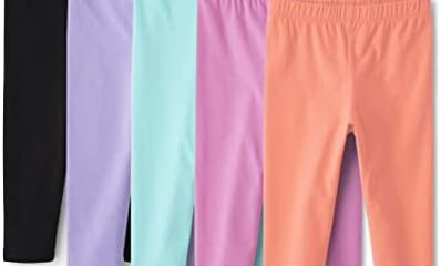 The Children’s Place Girls’ Capri Leggings 5 Pack