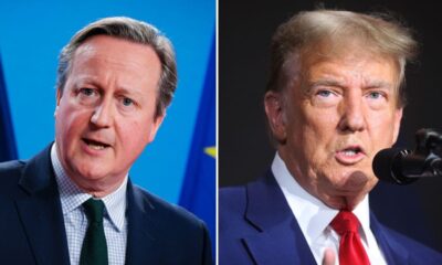 UK's Cameron meets Trump ahead of push for more US Ukraine funding