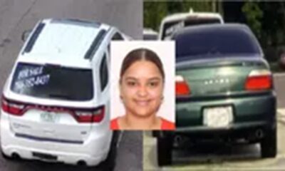 Suspects on loose after carjacking caught on video, woman's remains found in burned SUV