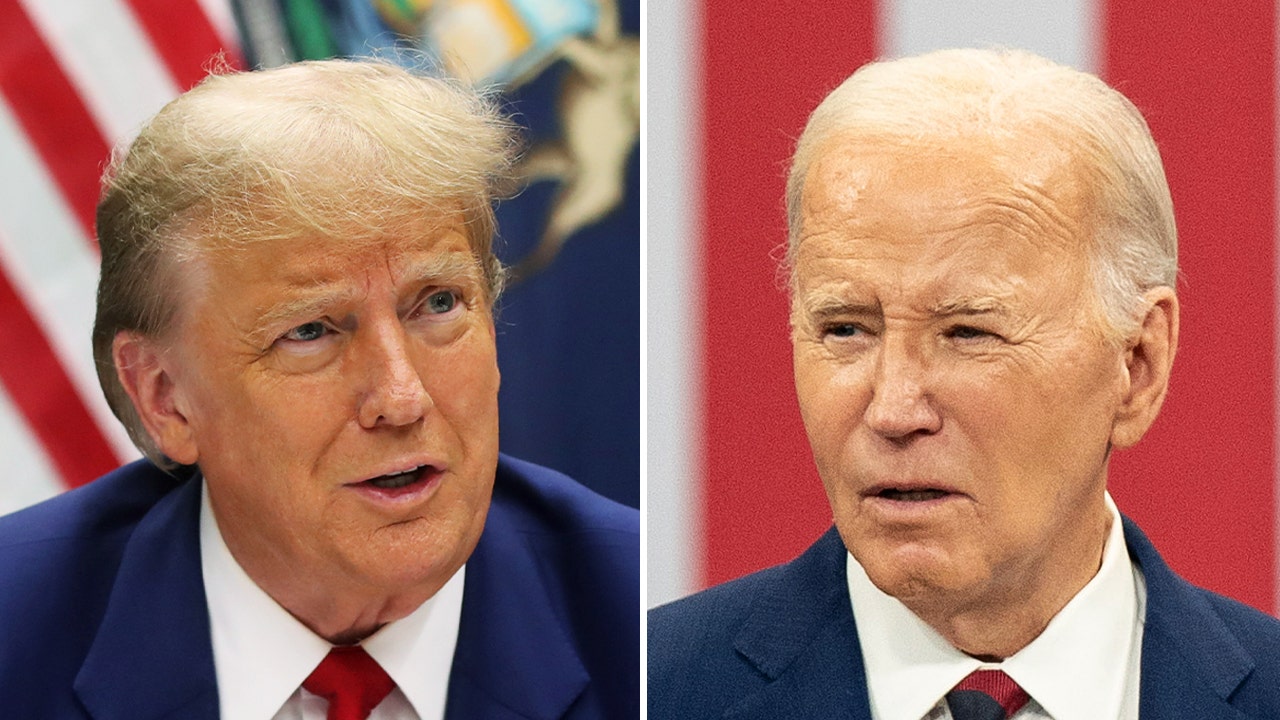 Trump campaigns in key battleground state; Biden will visit next week during Trump's 'hush money' trial