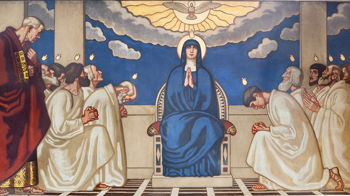 painting of pentecost
