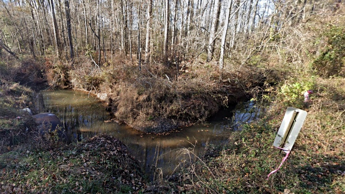 Edmonds Creek in Evergreen, Union Parish, Louisiana