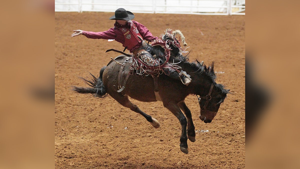 Spencer Wright in rodeo