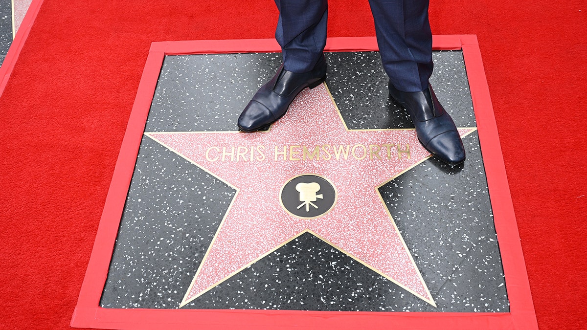 Chris Hemsworth's Hollywood Walk of Fame star