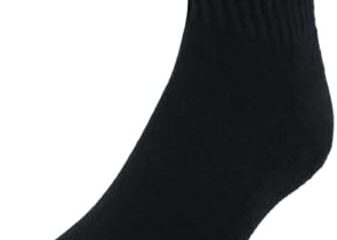 Hanes Boys’ Socks, Double Tough Cushioned Ankle and No Show, 12-Pair Packs