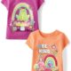The Children’s Place Baby Toddler Girls 2-Pack Short Sleeve Graphic T-Shirt