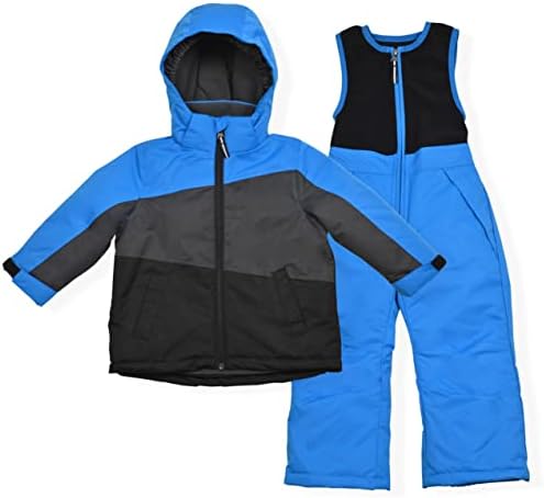 Arctic Quest Infant & Toddler Boys Ski Jacket and Snowbib Snowsuit Set