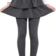 Auranso Girls Leggings with Skirt Kids Clothes Ruffle Tutu Pants 2-14 Years