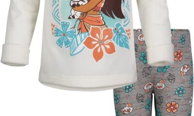 Disney Moana Pullover Hoodie and Leggings Outfit Set Infant to Big Kid