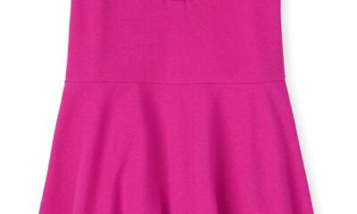The Children’s Place Girls’ Short Sleeve Ruffle Polo Dress