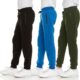 PURE CHAMP 3Pk Boys Sweatpants Fleece Athletic Workout Kids Clothes Boys Joggers with Zipper Pocket and Drawstring Size 4-20