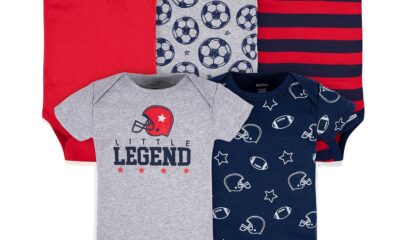 Gerber baby-boys 5-pack Short Sleeve Variety Onesies Bodysuits