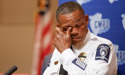 Charlotte police chief breaks down remembering 4 slain officers, says suspect had 'extensive' criminal history