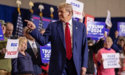 Trump eyes 2 battleground states as he looks to tear down Dem 'blue wall' again