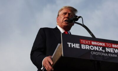 Trump strategy: Hitting blue areas, courting minorities and unfriendly audiences