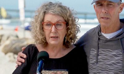 Mother of Australian surfers killed in Mexico delivers touching eulogy at San Diego beach