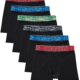 Hanes Boys Tween Boxer Brief, Performance X-Temp Mesh Stretch Underwear, 6-Pack