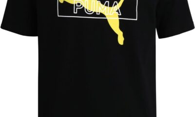 PUMA Boys’ T-Shirt – Cat Logo T-Shirt for Boys – Athletic Crewneck Short Sleeve Tee (S-XL)