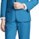 YuanLu Boys Colorful Formal Suits 5 Piece Slim Fit Dresswear Suit Set
