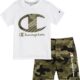 Champion Boys Shorts Sets 2 Piece Tee Shirt and Athletic Shorts for Kids