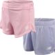 New Balance Girls’ Active Shorts – 2 Pack Lightweight Athletic Gym Shorts (Big Girl)