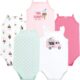 Hudson Baby Unisex Baby Cotton Sleeveless Bodysuits